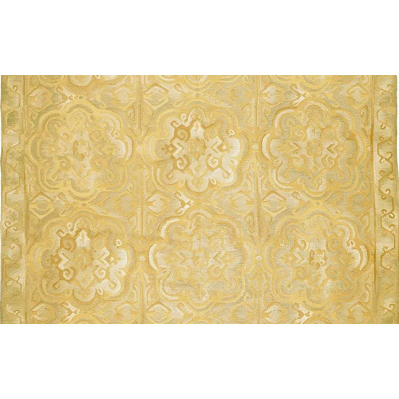Wool Floral Area Rug, Rectangle 12' x 18'
