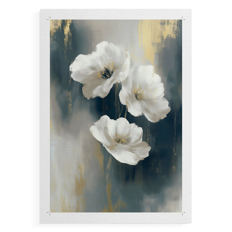 FLORAL Series Dxxi - Impression sur toile seulement - non encadrée