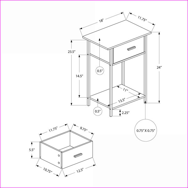 Dimensions du produit