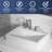 Karran 2-Handle Three Hole Widespread Bathroom Faucet with Matching Pop-up Drain-102098621