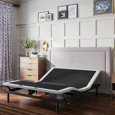 Twin XL Adjustable Bed Base - No Box Spring Needed, Easy Setup in Minutes with 2 Motors and Wireless Remote