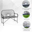 Siège de patio en L de 44 po XBrand-118695323