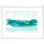 «Teal Coast I» par June Erica Vess - peinture encadrée-1149753233-1110366982