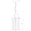 Ulm 1 - Light Black Cylinder Pendant