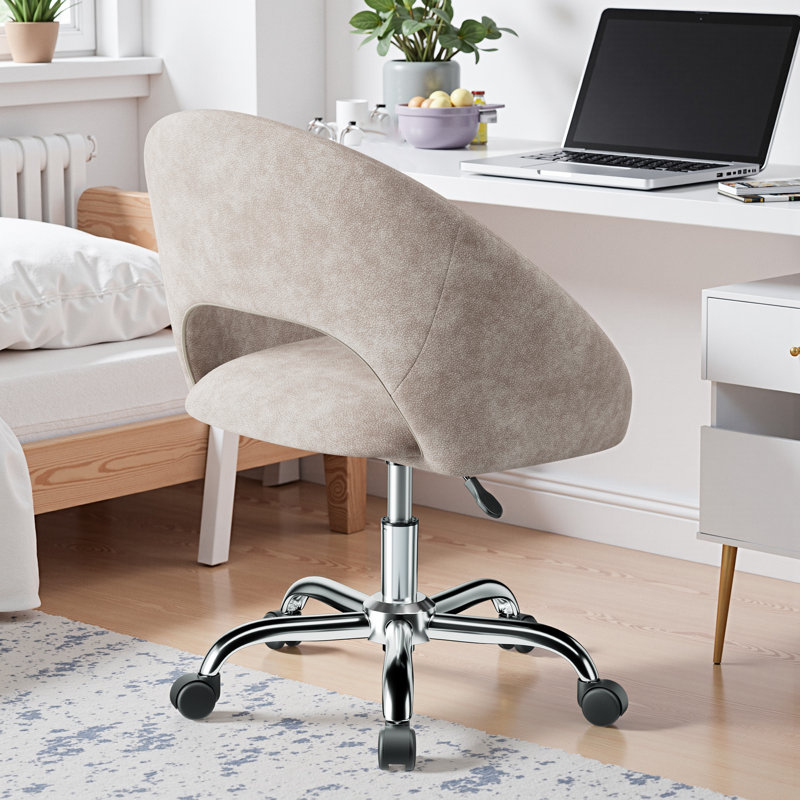 Fauteuil moderne en velours côtelé, Argent argent, Kaki