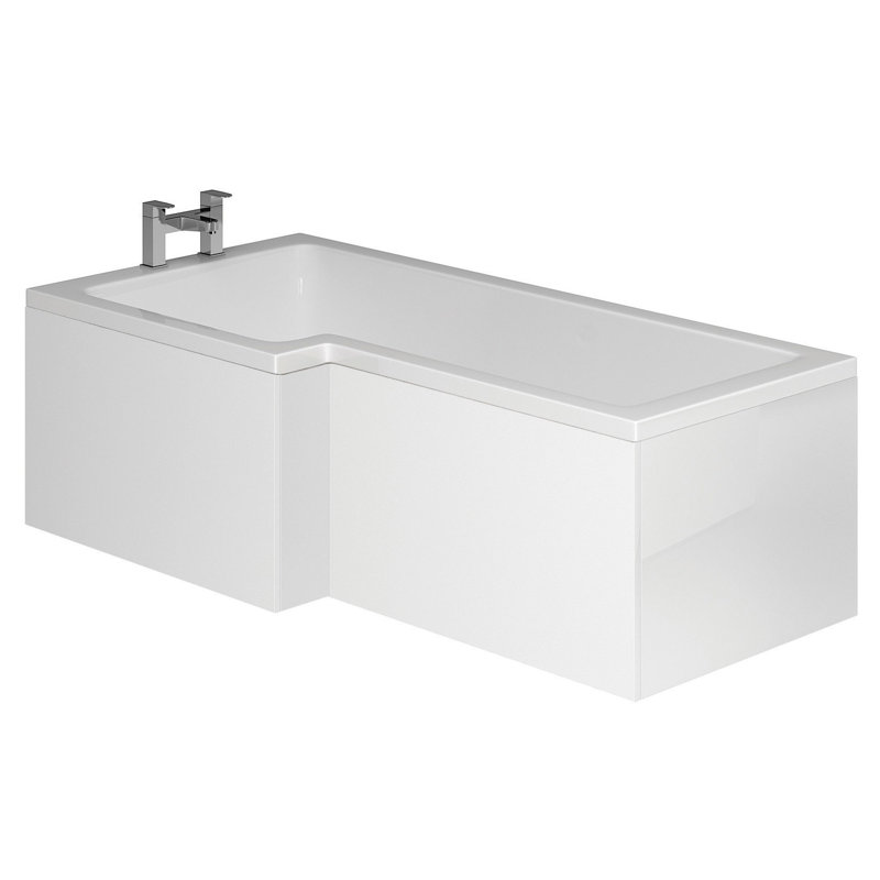 Whitfield Bath End Panel, White