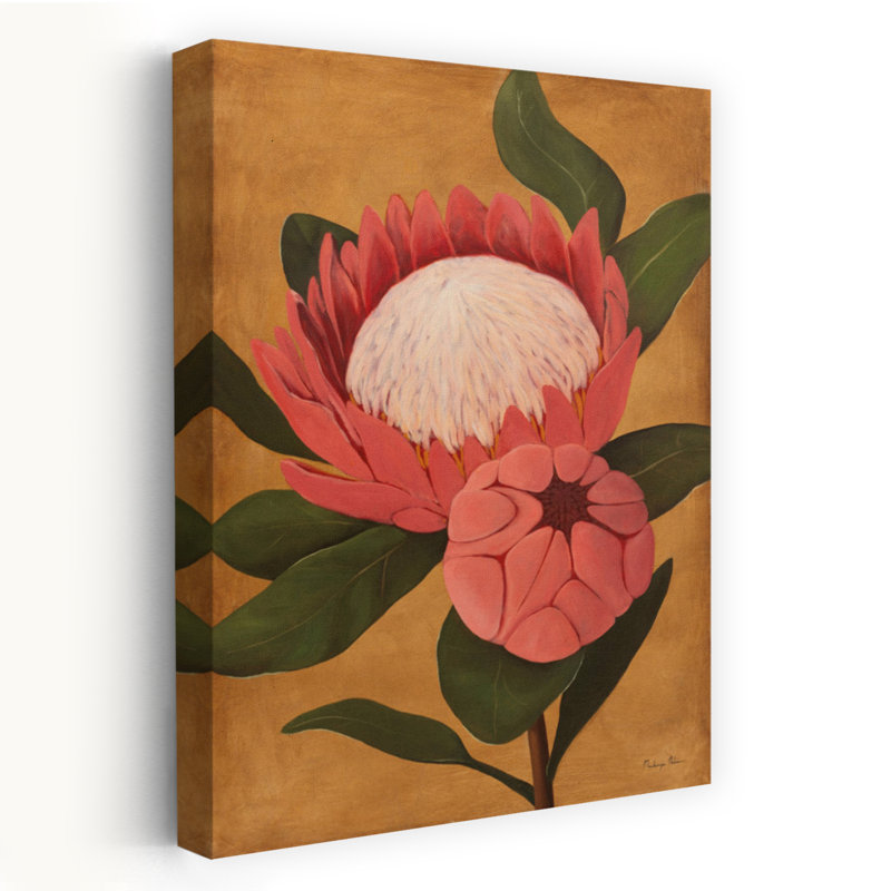 Art contemporain Art floral contemporain, H 36 po x l 24 po