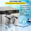 Machine à crème glacée commerciale avec écran DEL et minuterie d'arrêt automatique VEVOR 1400W 20 / 5,3 Gph