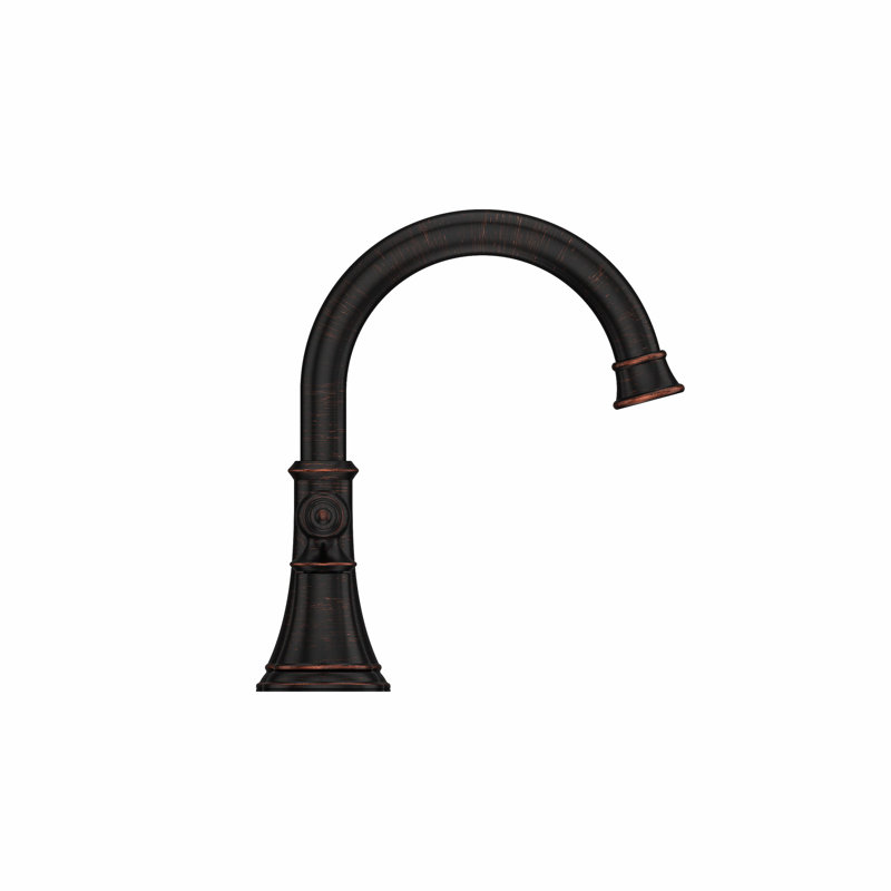 Tuscan Bronze Courant 8-Inch Widespread Bathroom Faucet