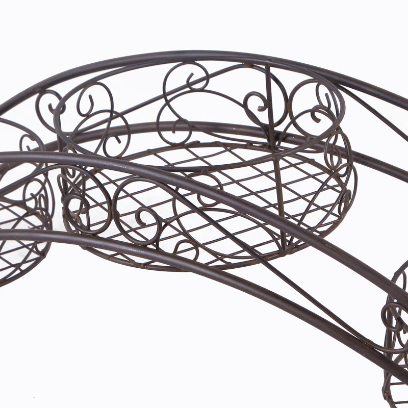 Support pour plante élégant arche design