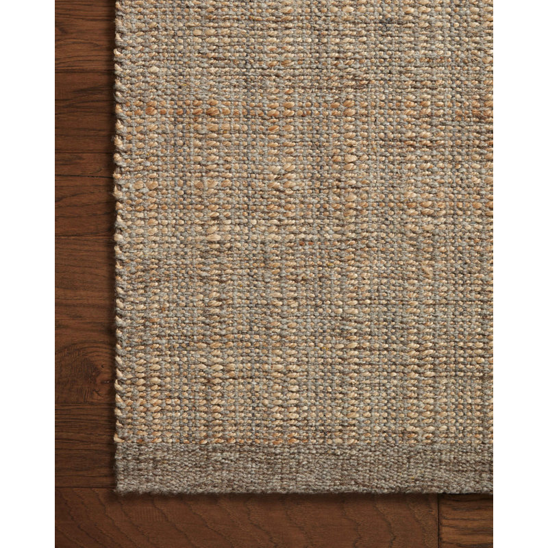 Jean Stoffer x Loloi Cornwall Mocha / Natural Area Rug, Runner 2'6" x 7'6"