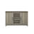 Nyla 47"W Gray Oak Console Table