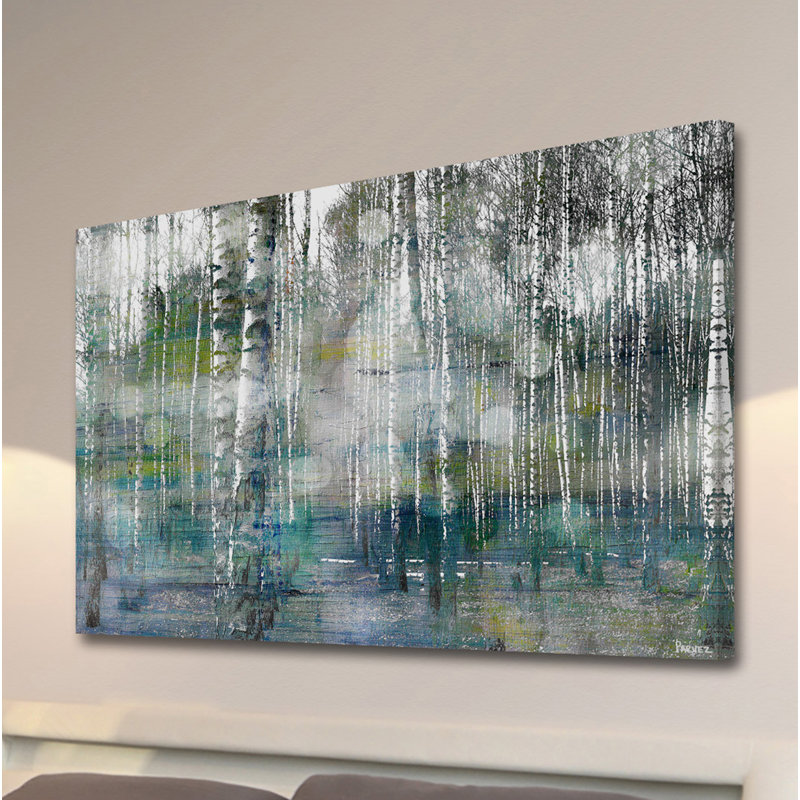 Éclairage sur toile mairega - reproduction sur toile, 24 po x 36 po, Toile tendue