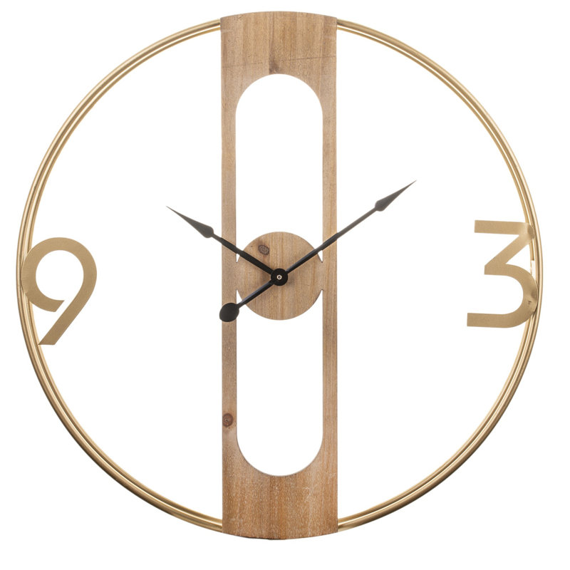 Almeeta Metal Wall Clock