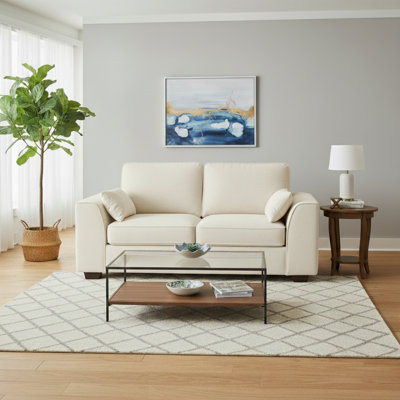 0 Seater Linen Sofa