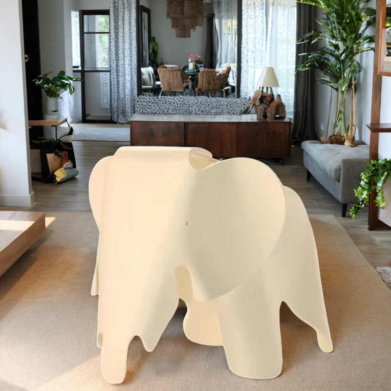 Tabouret d'appoint Emeram Elephant