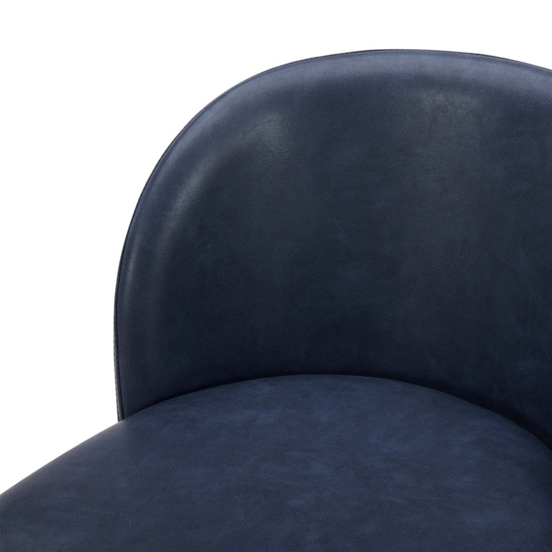 Tabouret de comptoir pivotant 27,1 po Brentley, Bleu