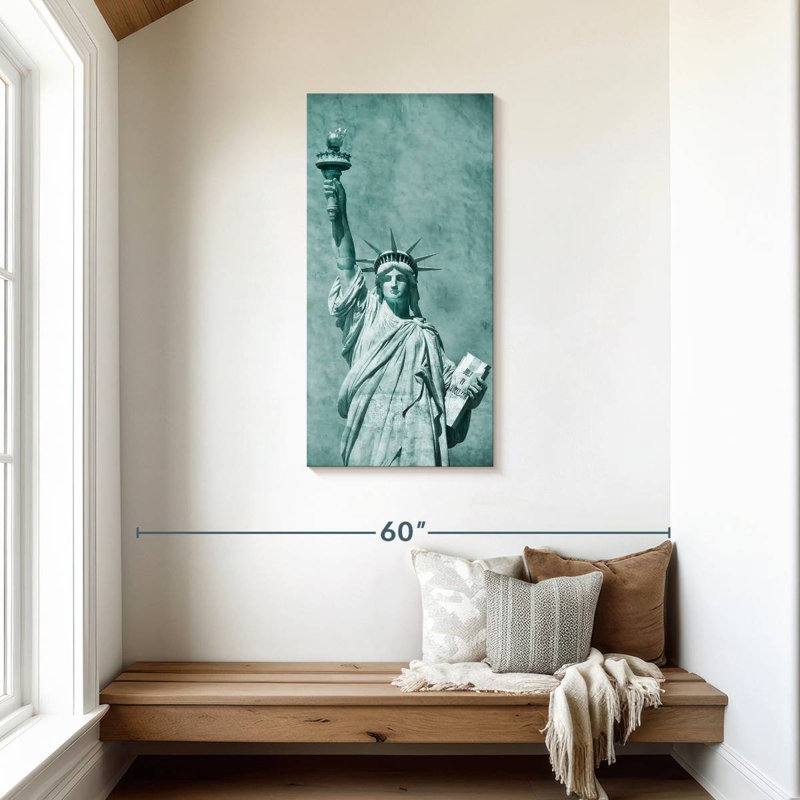 Vintage Liberty Statue, 42" H x 21" W