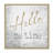 " Hello Me Time Weathered Rustic Grain Pattern " by Graffitee Studios