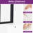 Chaneyra 5-Tier Corner Shelf Unit，80 x 143 cm  S-Shaped Small Bookcase-1397701282