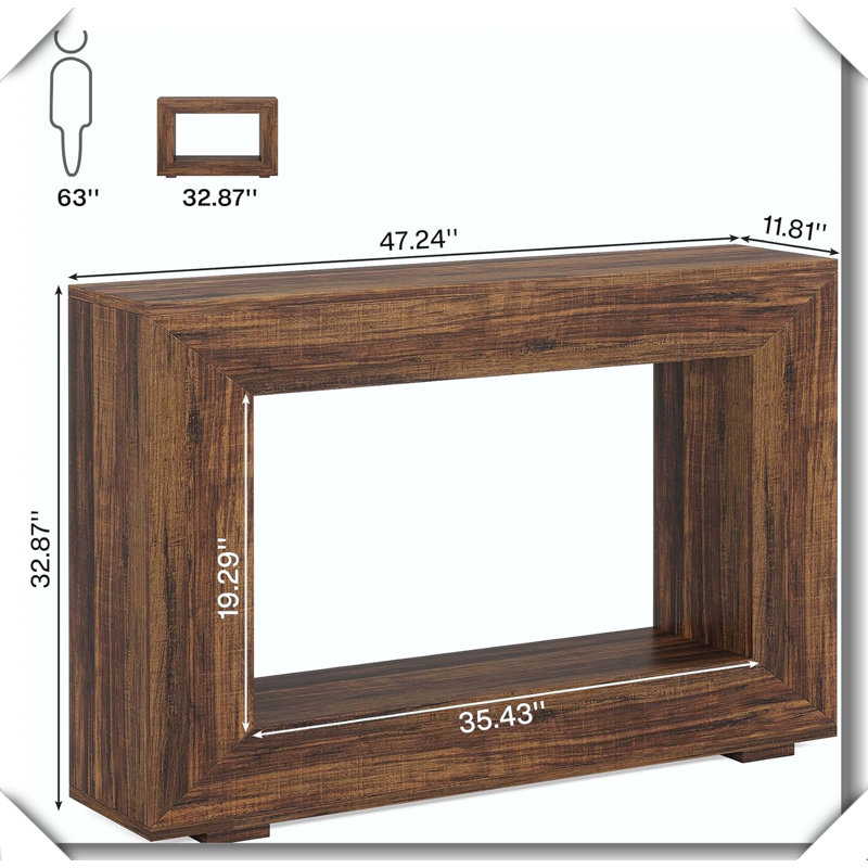 Console en bois