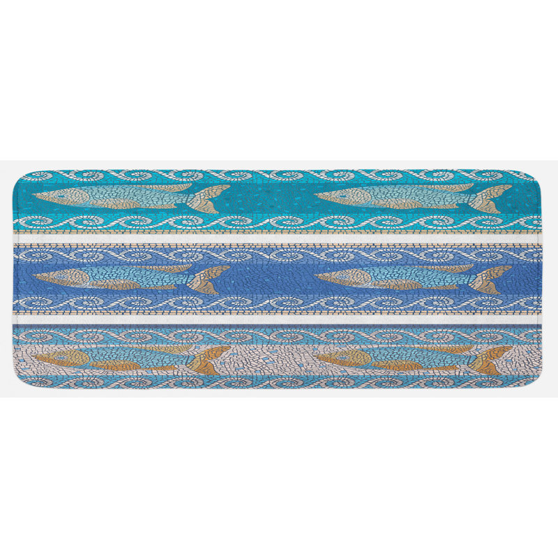 Tapis de cuisine mosaïque