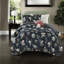Ensemble de literie fantaisiste, microfibre confort, thème champignon jardin