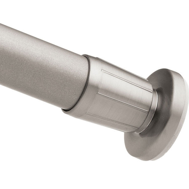 Polished Chrome Tension Shower Curtain Rail