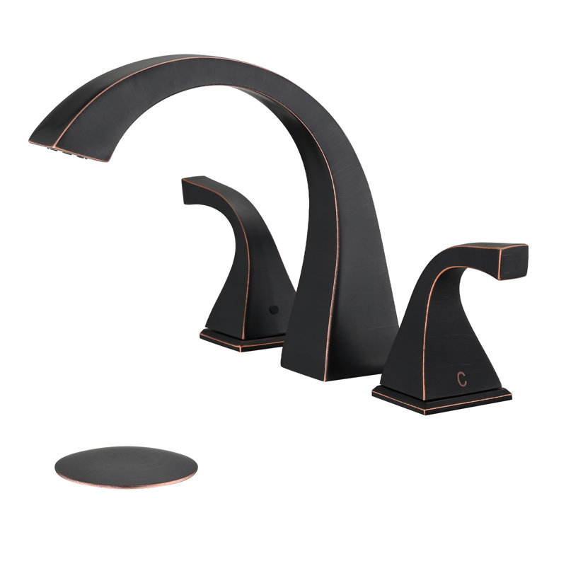 Bathroom Faucet with Drain Assembly, Oil-Rubbed Bronze