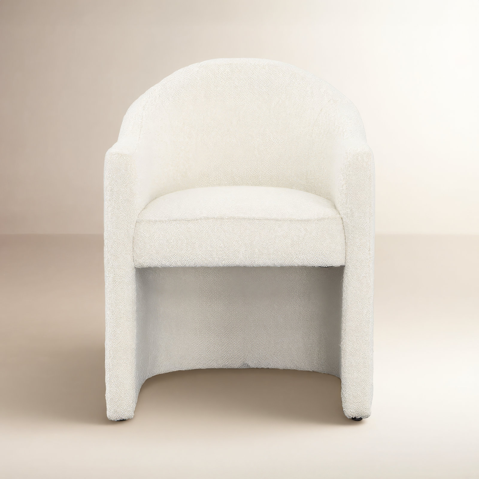 Wolfdale Pine Dining Armchair, Cream