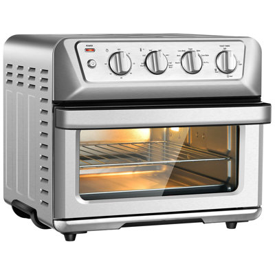 21.5 Quart 1800W Air Fryer Toaster Countertop Convection Oven With Recipe