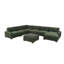 Canapé modulaire rembourré 7 pièces Azuri-367566494