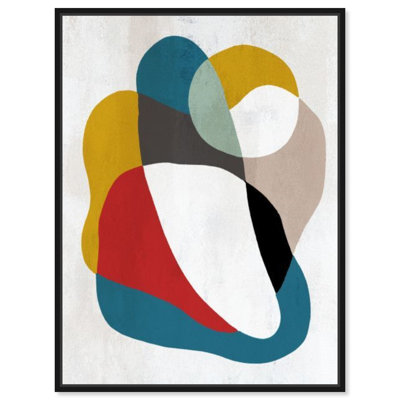 «Lovely Weather Modern Blue», impression sur toile