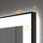 Dokes Black Framed  LED  Bathroom Vanity Mirror passed ETL-623632002