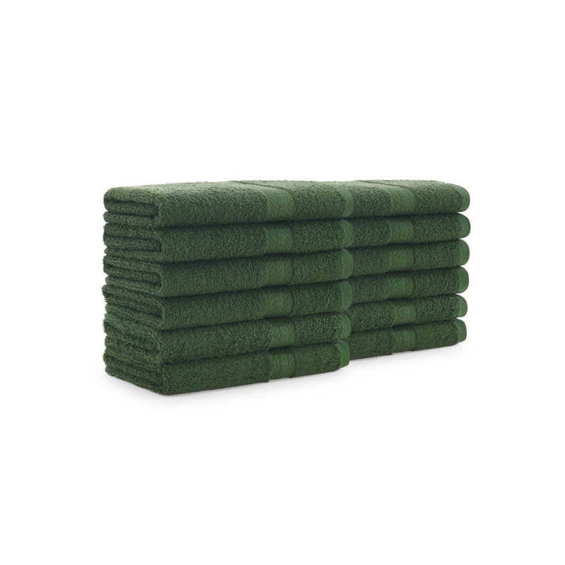 Breit Hand Towel 16x27 (12/Pack), Hunter Green