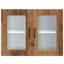 Kitchen Wall Cabinet With Glass Door Kalmar Engineered Wood-64069118-64069104