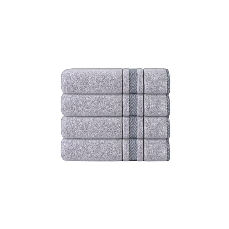 Enchasoft Hand Towel, Silver