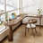 Solid Wood L-shaped Desk-1411882100