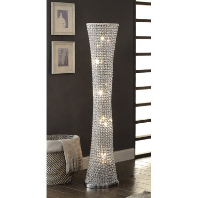 Lampe sur pied colonne 57 "Xela