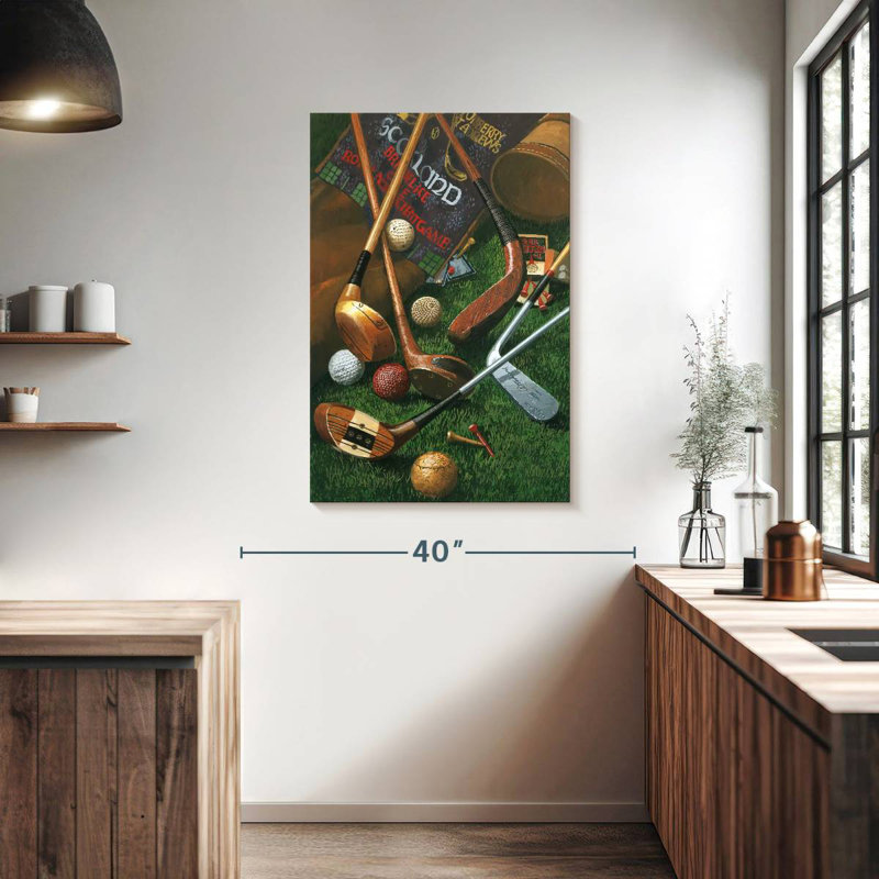 Sirci Golf Antiques, H 39 po x l 26 po