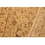 Dorn Oriental Handmade Hand-Knotted Rectangle 3'4" x 4'9" Wool Area Rug in Beige