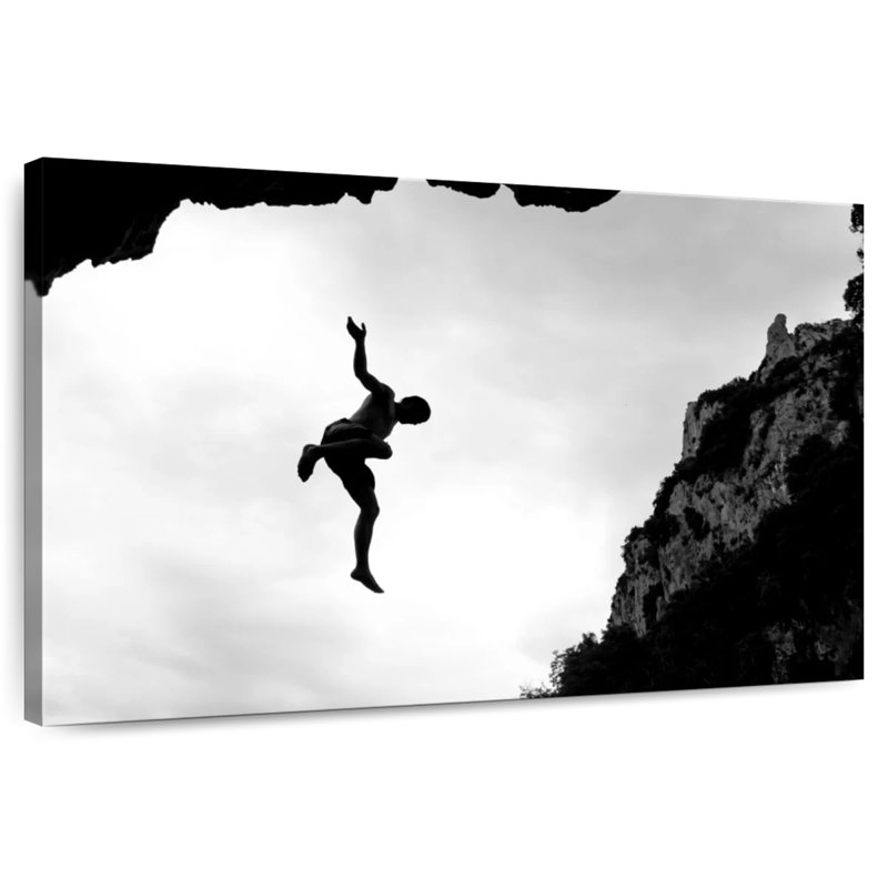 Sireci Extreme Climbing Fall, 30" H x 45" W