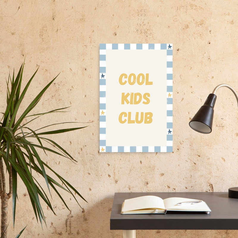 Playful Cool Kids Club Modern Playful Abstract Landscape Nature Wall Art Print 1 Piece Wrapped Canvas Wall Art