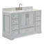 Meuble-lavabo simple avec plateau Abita 55-93359234