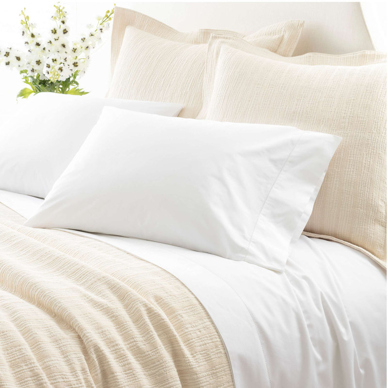 Classic Hemstitch Sheet Set, Twin/Twin XL Sheet Set, White