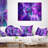 Snow Purple Fractal - Abstract Printed Pillow-30618753-30618757