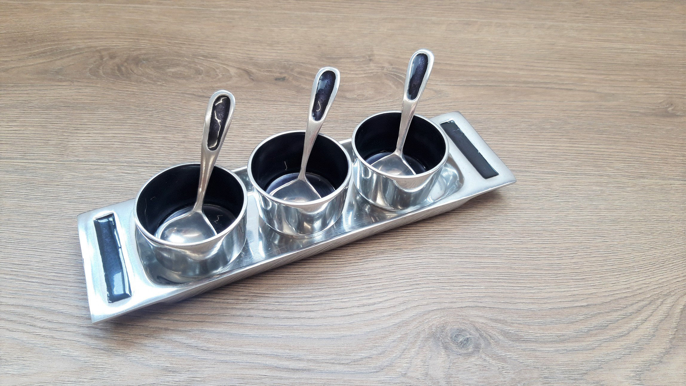 Oh So Pretty Mini 7 Piece Condiment Server Set | Wayfair.co.uk