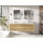 Sonoma Floating Teak 72'' Double Bathroom Vanity with Top-100542280