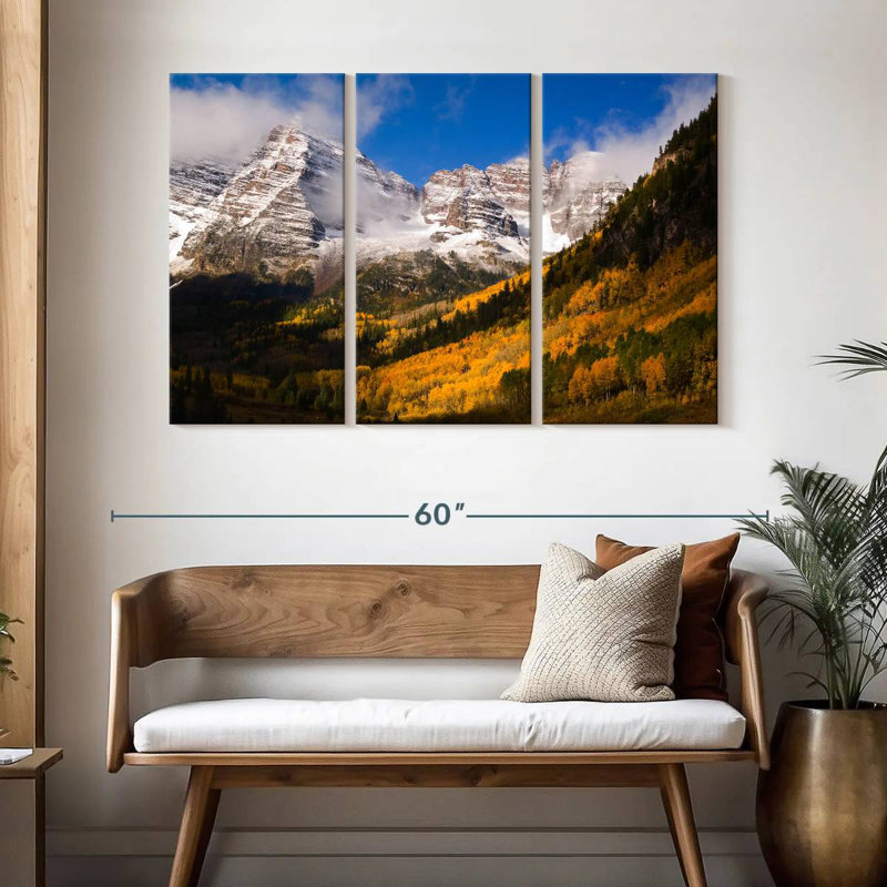 Alvord Maroon Bells Aspe, H 32 po x l 50 po
