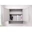 Fawna Surface Framed Mirrored Bathroom Cabinets with Mirror and 2